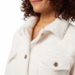 32 Degrees Heat  Ladies’ Sherpa Shacket Photo 11