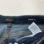 Judy Blue  Boyfriend Fit Bleach Splash Blue Denim Jean Womens Size 5 / 27 Stretch Photo 1