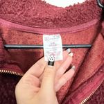 No Boundaries Red fuzzy quarter zip pullover from  size large 11-13 youth Photo 3
