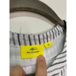 Roller Rabbit ‎ Linen Dress Striped Black White XS Photo 3