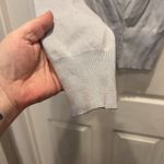 Vintage Mossimo‎ Steel Blue Cardigan Silk Nylon Blend Womens Size Medium Size L Photo 3