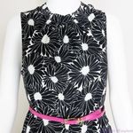 Daniel Rainn  black and‎ white floral print dress, women's size M Photo 9