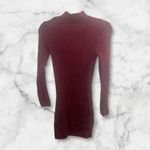 Hollister ✨ Cable Knit Sz Medium Dress in Maroon✨ Photo 5