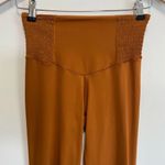 Aerie | Offline | Horizon Burnt Orange Real Me Hi-Rise 7/8 Smocked Waist Legging Photo 2