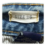 Madewell  Distressed Cut Off‎ Denim Jean Shorts 8" Rise Cotton Women Size 26 Photo 9