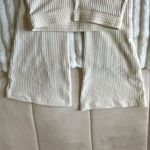 Aerie  Cream Ribbed Corduroy Women's Pants Photo 3