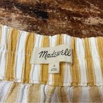 Madewell  Tapered Huston Pull-On Cropped Striped Pants Small Photo 5