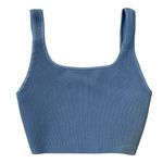 Aritzia • Babaton Sculpt Knit Squareneck Cropped Tank blue small Photo 1