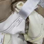 Madewell Perfect Vintage Straight Jean Faux Leather Edition Pumice Beige Tan 29 Photo 6