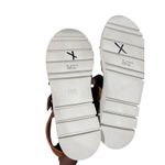 Nike Frye Women’s Leather Platform Sandals Size 9M Camel Brown Strappy Comfort Shoes Photo 8