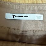 T by Alexander Wang 100% Lambskin Leather Mini Skirt in Blush Size X Photo 5