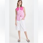 Ganni  Poplin Sleeveless Shirt Photo 1