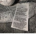 Old Navy long sleeve blouse Top shirt abstract Medium flowy dressy casual black Photo 5