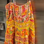 Farm Rio 💕💕 Mixed Fruits Paradise Midi Dress ~ Small S NWT Photo 12