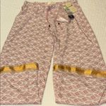 NEW! QUAGGA GREEN LABEL Packable Wide Leg Lounge Pants M (8 Photo 7