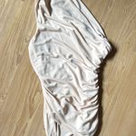 ZARA   Cream Ruched top Photo 0