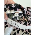 Veronica Beard  Shirt Womens 2 Purple Orange Leta Lety Top Animal Print Silk‎ Photo 5