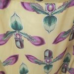 💕PATBO💕 One Shoulder Tiered Ruffle Midi Dress ~ Bright Yellow Print 8 NWT Photo 8