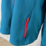 Swiss Tech Women's Sz XL Waffle Knit Tech Fleece Hooded Jacket Photo 7