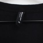 American Giant Ribbed Tank Top Black Scoop Neck Racerback Size M Made in USA Size M Photo 2