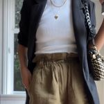 Vintage Express Oversized Black Cotton Blazer Jacket Size Large Photo 9