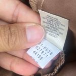 J. Jill 100% linen super wide leg high rise brown Lagenlook 628 Size 14 Photo 6