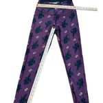 Victoria's Secret Leggings Black Panther Purple High Waist Sport Tight Gym 7/8 S Photo 5