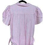 Alexis  for Target Striped Tulip Sleeve Shirt Dress Women’s Size Medium Photo 3