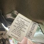 ANORAK NWT Green Gold Snakeskin Duck Down Blend Puffer Jacket Small Photo 8