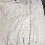 Cupshe NWT  Size Medium Vanilla Dune White Cover-Up Mini Dress Photo 10