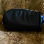Victoria's Secret  Black Cosmetic Bag with Blue Tassel Accent Photo 3