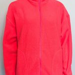 Urban Outfitters Neon Pink Fleece Pullover Photo 1