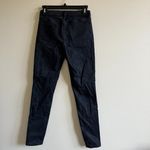 joe's jeans  Black Charlie High Rise Snakeskin‎ Print Skinny Ankle Jeans Size 26 Photo 9