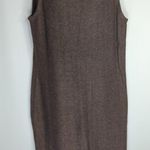 Ralph Lauren Lauren  Merino Wool Blend   Sweater‎ Midi Dress Brown Women's Large Photo 0