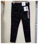 Sanctuary Social Standard By  New Black Camo Skinny Jean Size 6 Photo 3
