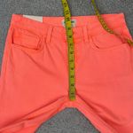L'Agence NWT  Milana Low Rise Stovepipe‎ Jeans Womens Size 23 Shocking Orange Photo 7
