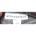 Aeropostale Gray Hoodie S Terry Cloth Lace Up Soft Grunge Y2K Revival Urban Photo 2