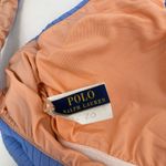 POLO RALPH LAUREN Swimsuit Size Small NEW SAMPLE Ribbed Stripe Blue Open Back Photo 3