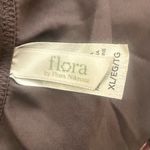 Flora Nikrooz Y2K Babydoll Lace Trim Cami Top Chocolate Brown Silky Sexy Fairy Grunge Coquette Photo 3