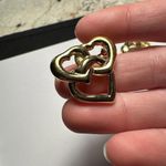 Monet  & Alison Reed Heart Gold Tone Brooch Pins Lot Of 2 Signsd Photo 6