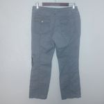 Daisy Fuentes  Moda 8 32x31 Cutest Riveted Gray Cotton Cargo Pants Photo 1