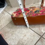 Patricia Nash  Rienzo Satchel Heritage Print
Brown & Floral Leather Dust bag EUC Photo 5