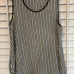 W5  Black And White Stripe‎ Pop Pom Tank Top Size 3X Photo 0
