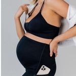 BLANQI Everyday Maternity Pocket Leggings Size Small Black Photo 1