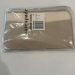 Kate Spade Lucy Colorblock Pebbled Leather Medium L-zip Wristlet - Light Sand Photo 3