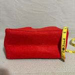 Omystyle Red Felt Purse Tote Organizer Insert with Pockets and Zipper Photo 5