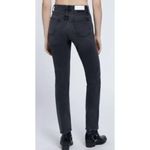 RE/DONE NWT  WORN BLACK WITH RIP 70S STRAIGHT Photo 1