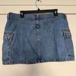 Abercrombie & Fitch  Cargo Pocket Denim Mini Skirt Photo 3