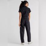 Free People Denim Jumpsuit Photo 5