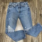 GRLFRND  Karolina Mid Rise Distressed Skinny Jeans Women's Size 27 Blue Photo 0
